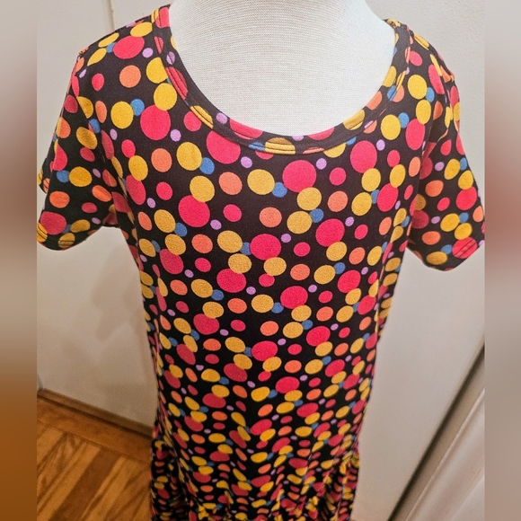 EUC | Dot Dot Smile | Colorful Dress | Twirl bottom attached skirt | Size: 7 - Picture 2 of 10